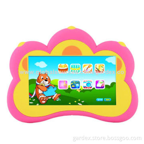7-inch Children's Tablet PC, 64 Educational Apps Pre-installed Inside, DDR3 512MB, 4GB NAND Flash